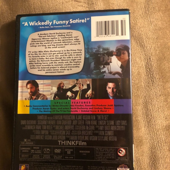 The TV Set DVD - 554 $8 or π¦ - Picture 2 of 5